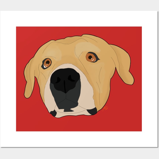 Labrador retriever Wall Art by AMCArts